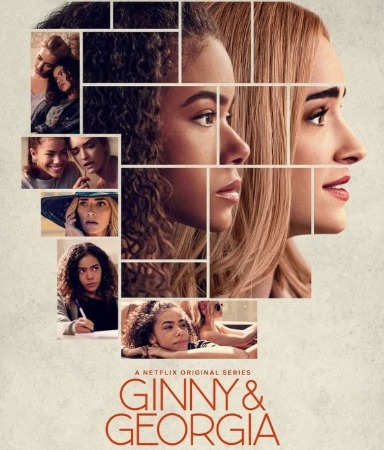 Brianne Howey and Antonia Gentry on Ginny & Georgia.